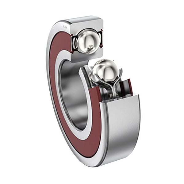 Nsk Single Row Ball Bearing; 20MM Bore; 37MM Outside Diameter; 9MM Outer Race width 6904DDU - main